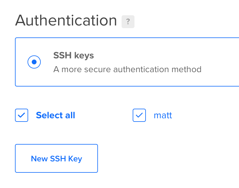 SSH Authentication